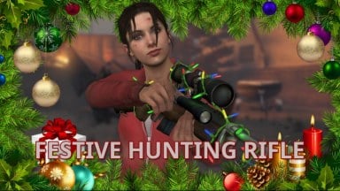 Festive Hunting Rifle
