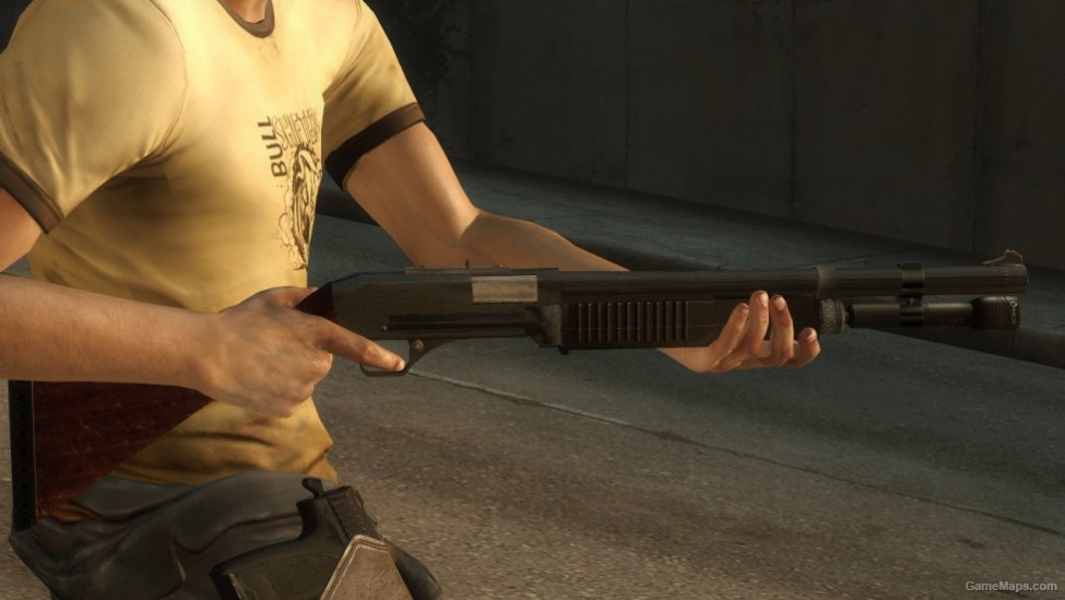 BO KS23 v2 (chrome shotgun) (Left 4 Dead 2) GameMaps