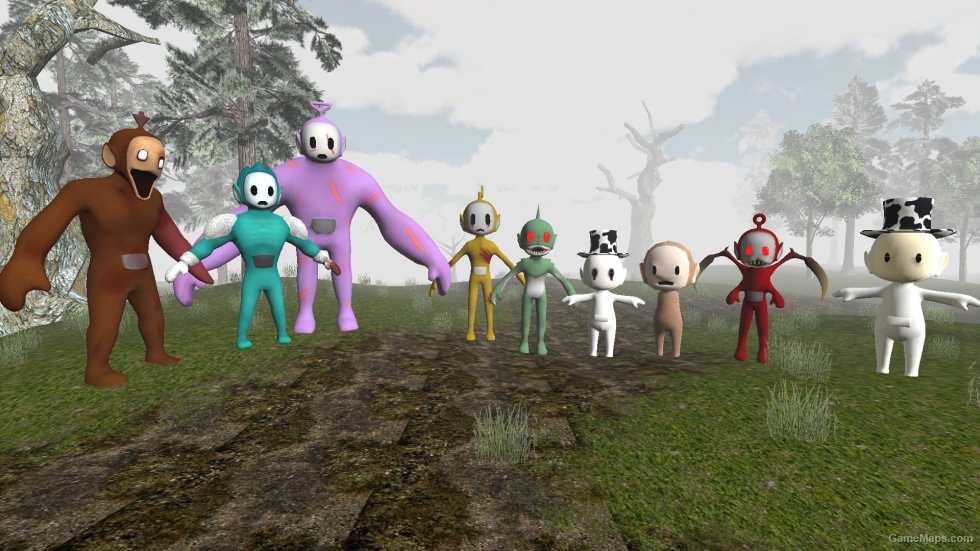 Slendytubbies: Worlds Models [SFM PORT]