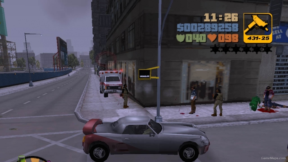 GTA III HD Roads (Mod) for Grand Theft Auto III 
