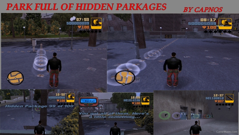 gta 3 hidden packages map