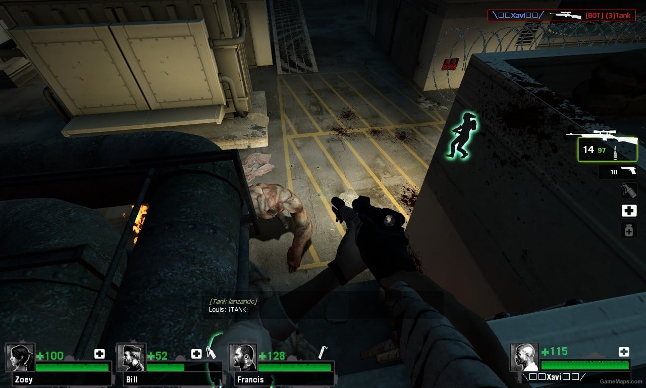 Left 4 dead 1 карта. Left 4 Dead 2 HUD. HUD left 4 Dead 1.