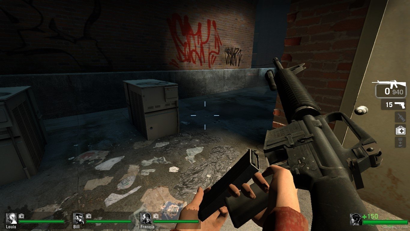 left 4 dead m16