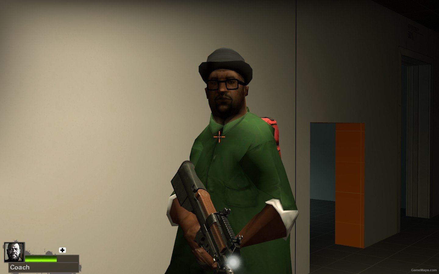 Big Smoke Model as Coach (Left 4 Dead 2) - GameMaps