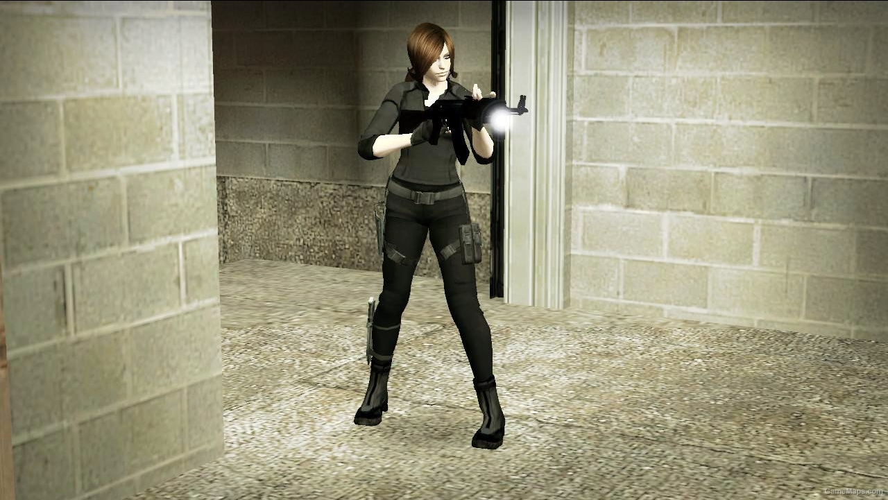 Claire Redfield Black Bsaa (Left 4 Dead 2) - GameMaps