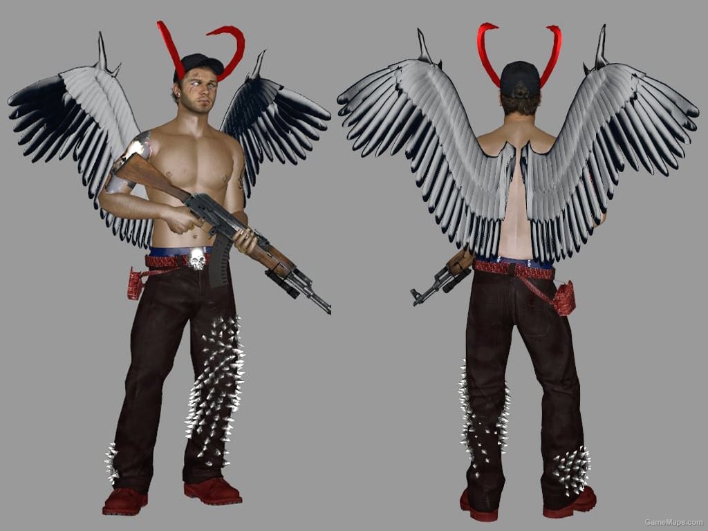 Ellis 'Dark Angel' McKinney (Left 4 Dead 2) - GameMaps