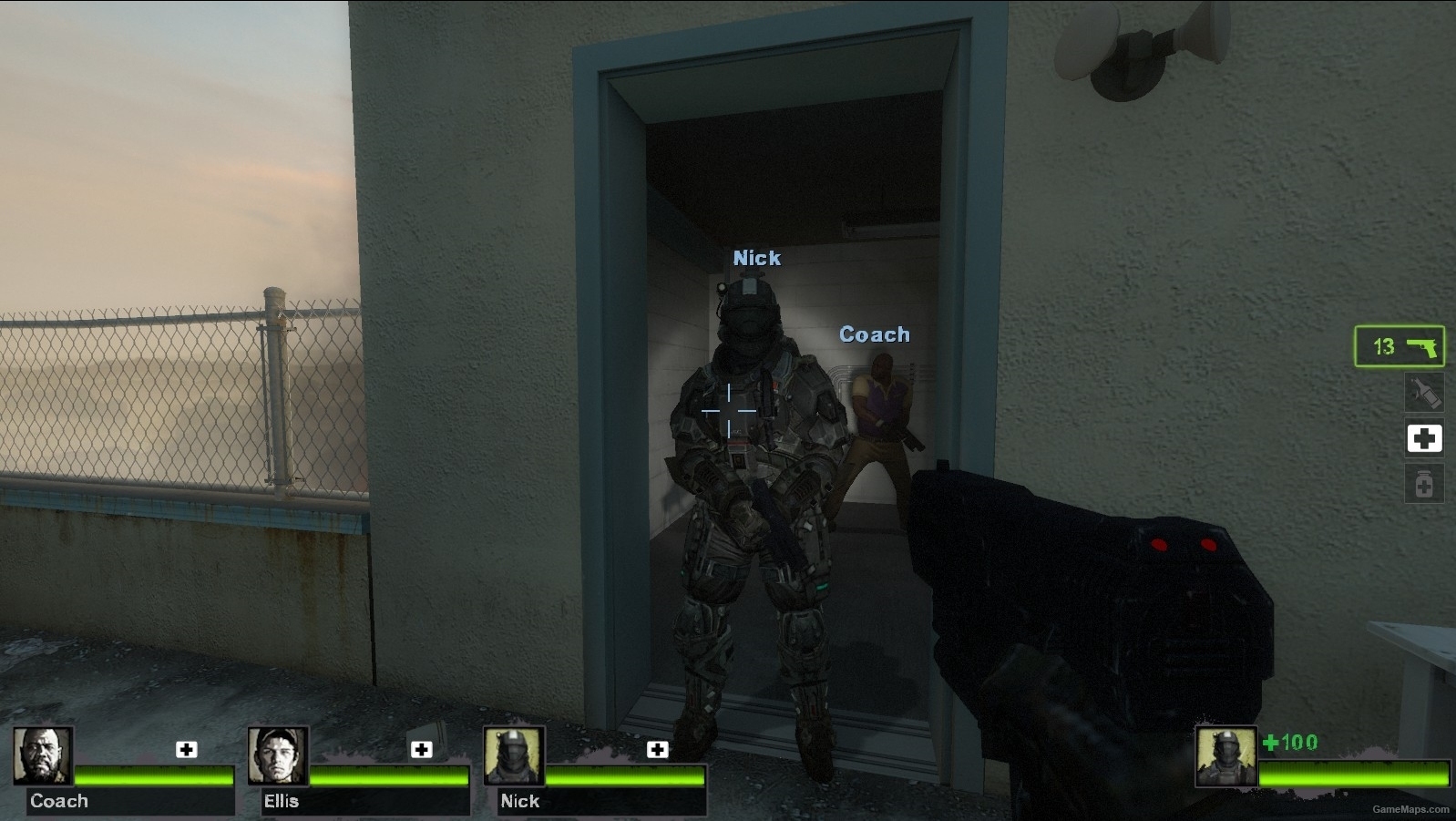 ODST (MALE) NICK (Left 4 Dead 2) - GameMaps