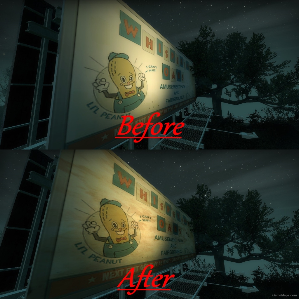 Realistic Whispering Oaks Billboard Left 4 Dead 2 Gamemaps 