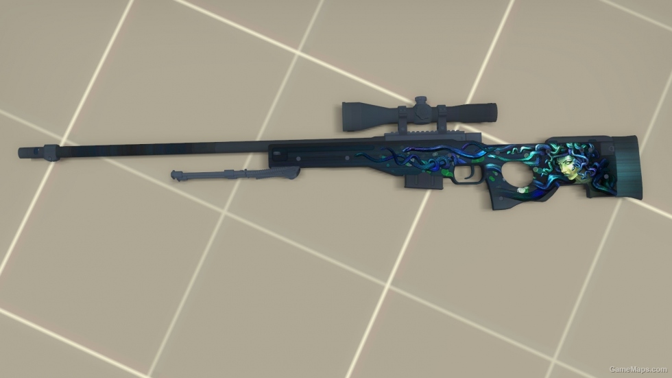 CS:GO AWP Medusa blue ver (Left 4 Dead 2) - GameMaps