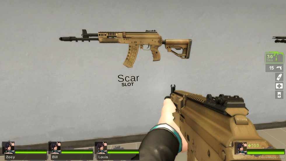 AK12 Animated (desert rifle) [request] (Mod) for Left 4 Dead 2