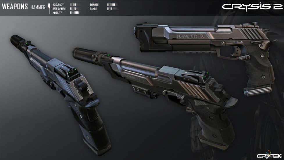 Crysis 2 Weapon Mods