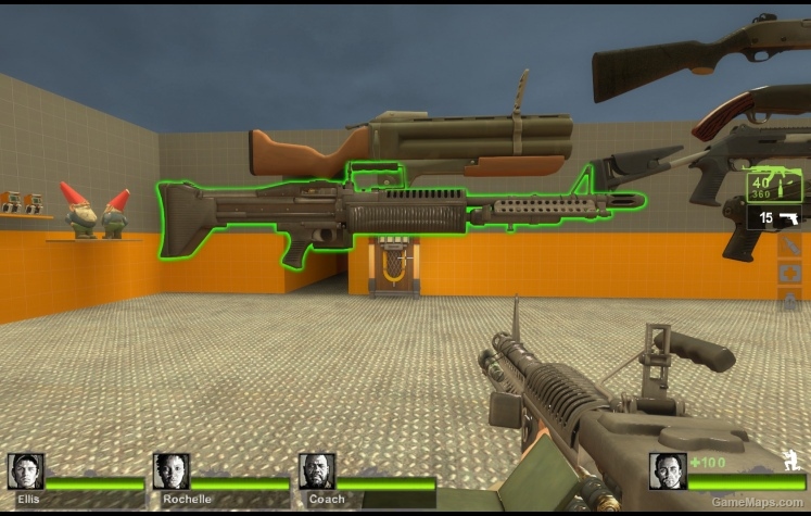Defuse M60 (AK47) (Mod) for Left 4 Dead 2 - GameMaps.com