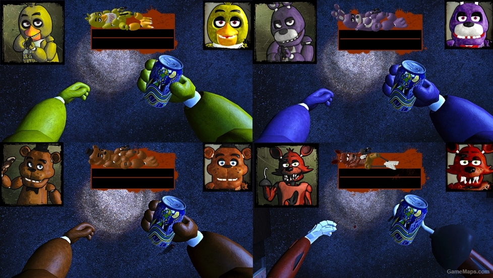 Five Nights At Freddys Maps _ 1,2 and 3 game maps included::.