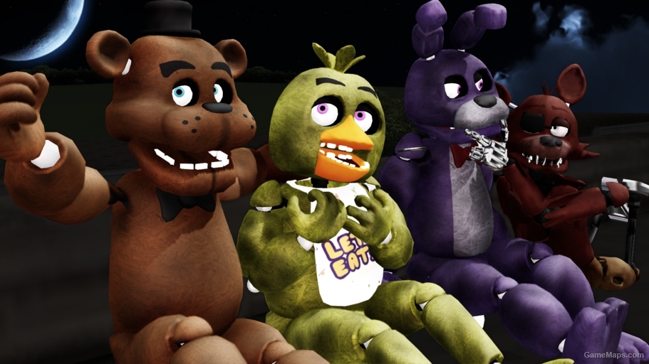 fnaf deluxe concert stage instructions