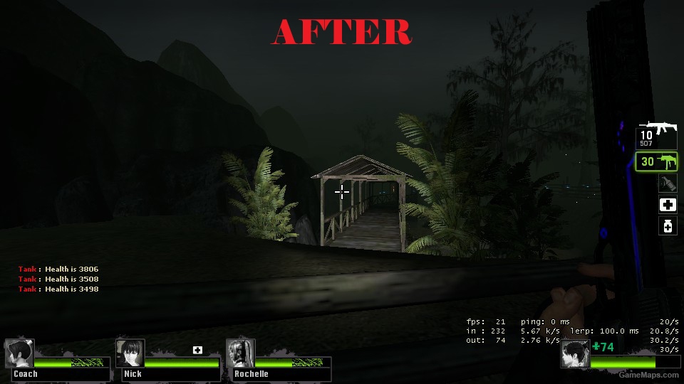Left 4 Dead 2 - Blood Harvest finale - Split Screen gameplay (part 1) 