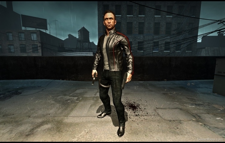 Leather Jacket Nick Replaces Bill (Left 4 Dead 2) - GameMaps