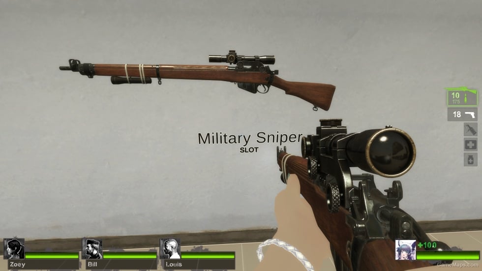 lee enfield sniper rifle spec