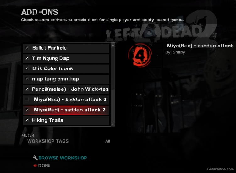 Viper (Sudden Attack 2 )_Ellis (Mod) for Left 4 Dead 2 
