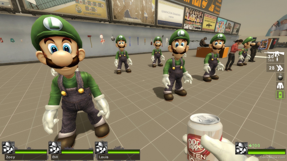 Steam Workshop::Luigi's Mansion 3 - Mario and Luigi Playermodels/NPCs