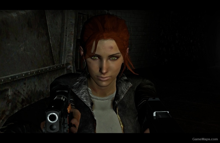 Red Hair, Green Eyes Zoey Head (Left 4 Dead 2) - GameMaps