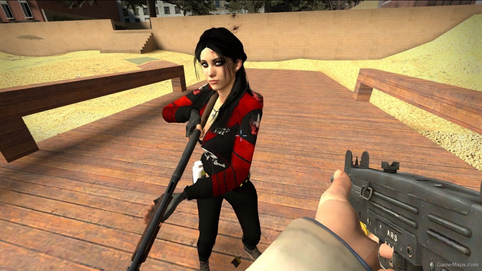 Sexy Badass Zoey Left 4 Dead 2 Gamemaps