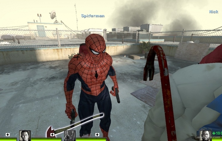 Spiderman - Improved! (Ellis) (Mod) for Left 4 Dead 2 