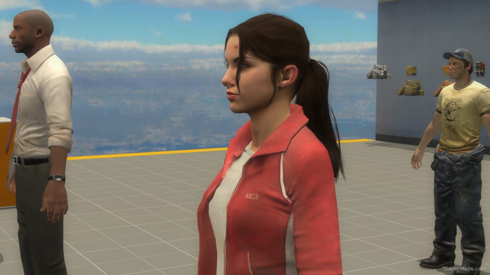 Zoey With Open Jacket And Longer Hair Left 4 Dead 2 Gamemaps 7428