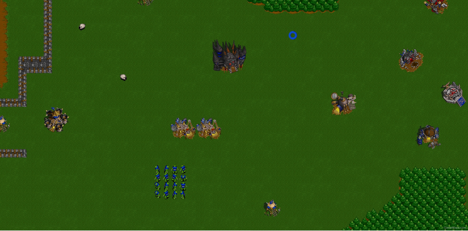 Map R (Warcraft II) - GameMaps