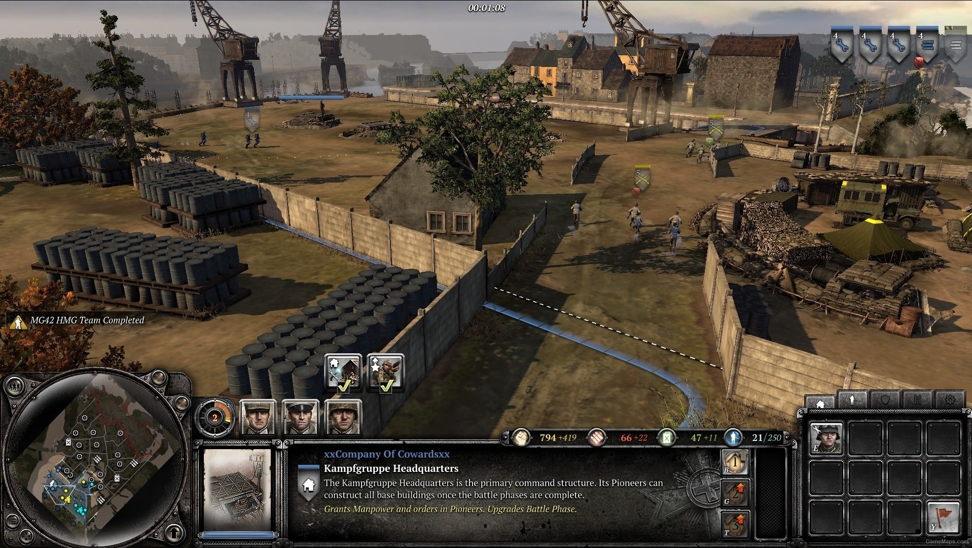 company of heroes 1 stock maps