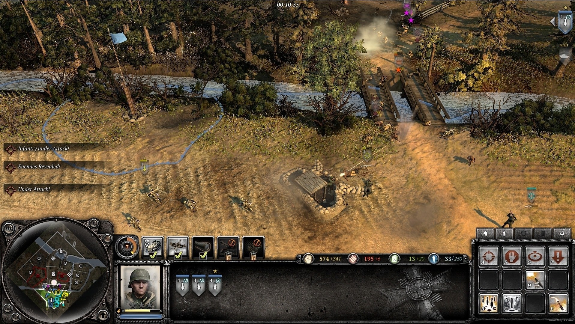 how to bind tactical map company of heroes 2
