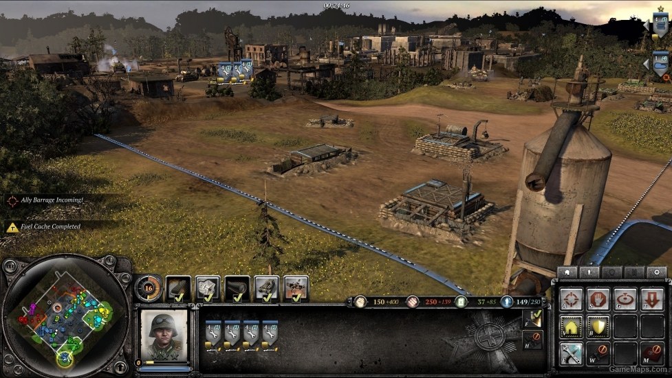company of heroes best 4vs4 maps