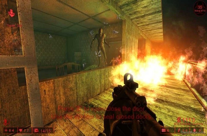 death house floor 1player map