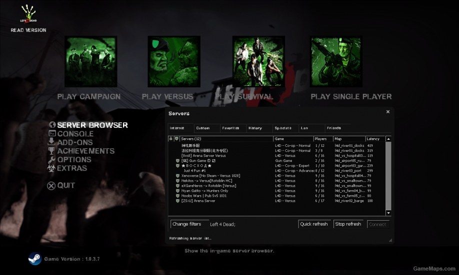 left 4 dead 1 campaigns