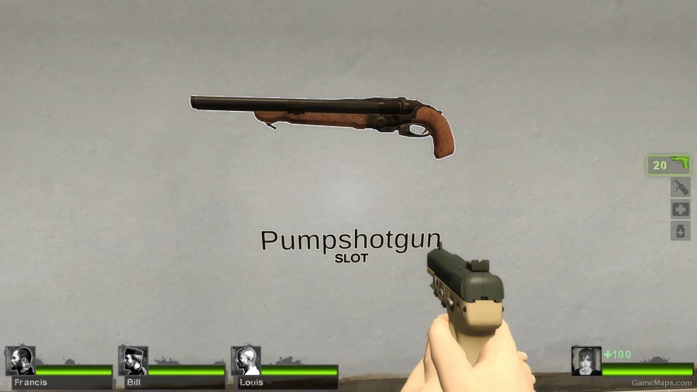 pump action shotgun fallout 4