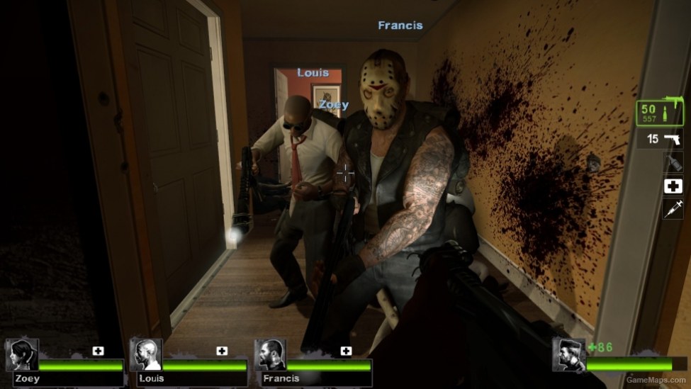 Francis Jason Voorhees Mask Left 4 Dead 2 Gamemaps - jason voorhees 2 roblox