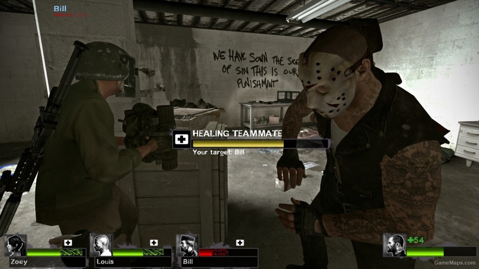 target left 4 dead 2