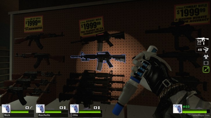 Weapon Mods Left 4 Dead 2 Gamemaps - counter blox roblox offensive gameplay part 3 mp7 first