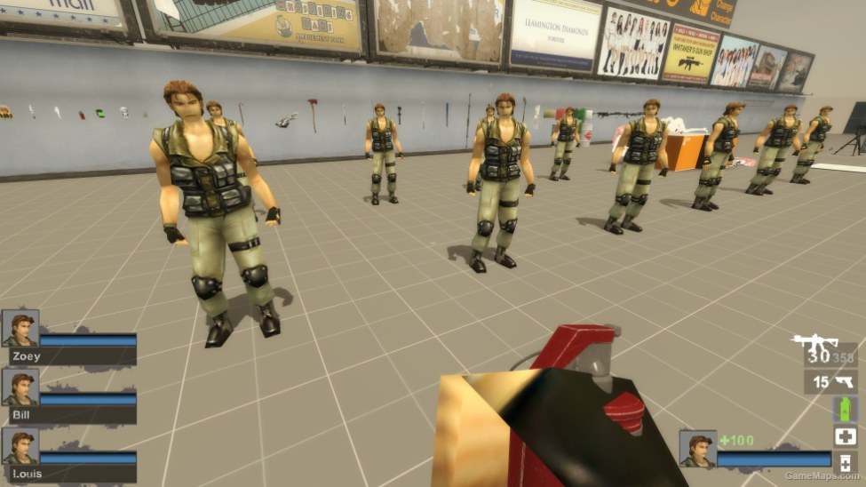 Only Carlos Oliveira Re3 Request Left 4 Dead 2 Gamemaps - left 4 dead 2 roblox mod