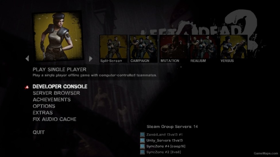 Resident Evil Menu Icon Left 4 Dead 2 Gamemaps