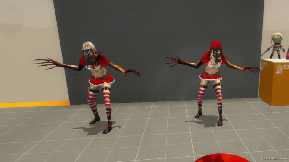 Xmas Stalker Claus Witches Left 4 Dead 2 Gamemaps