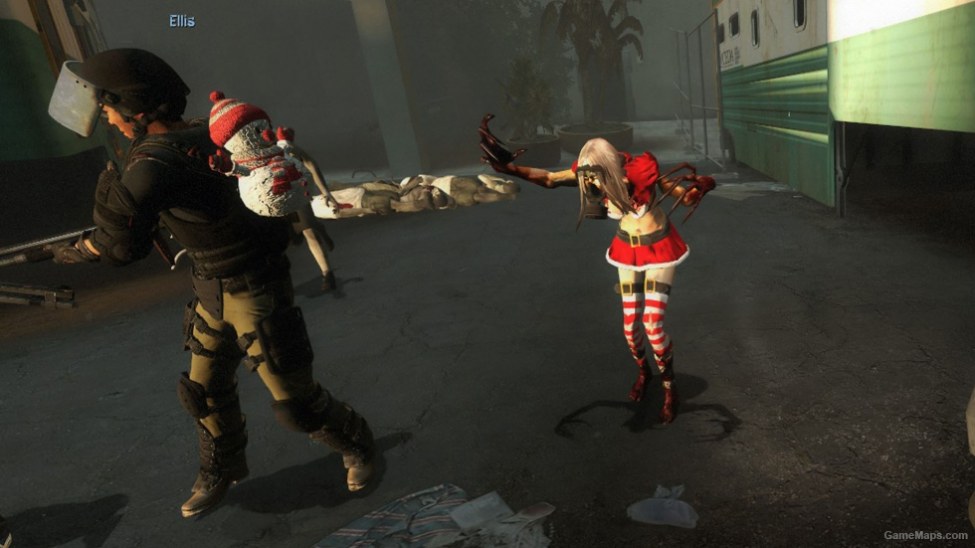 Xmas Stalker Claus Witches Left 4 Dead 2 Gamemaps