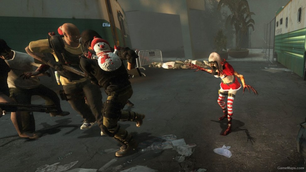 Xmas Stalker Claus Witches Left 4 Dead 2 Gamemaps