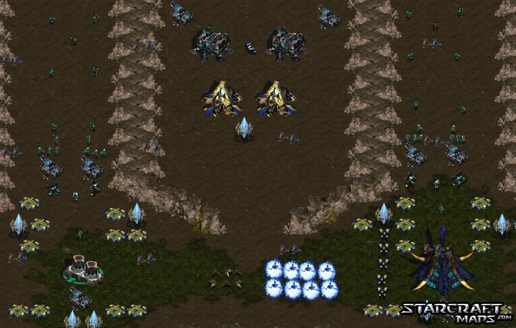 starcraft brood war single player maps