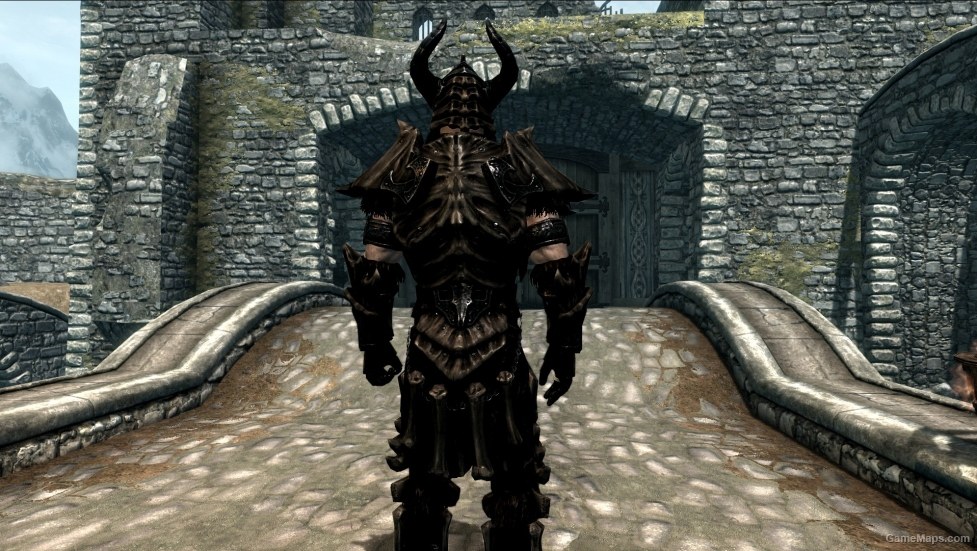 skyrim dragon armor retexture