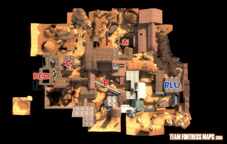 original team fortress classic maps