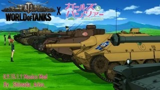 world of tanks anime mod