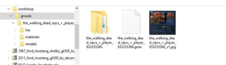 gmod file folder